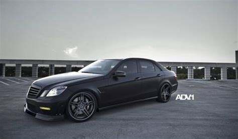 matte black mercedes benz  amg  advs
