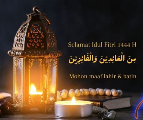 Minal Aidin Wal Faizin Tulisan Arab Arti Dan Contoh Kartu Ucapan