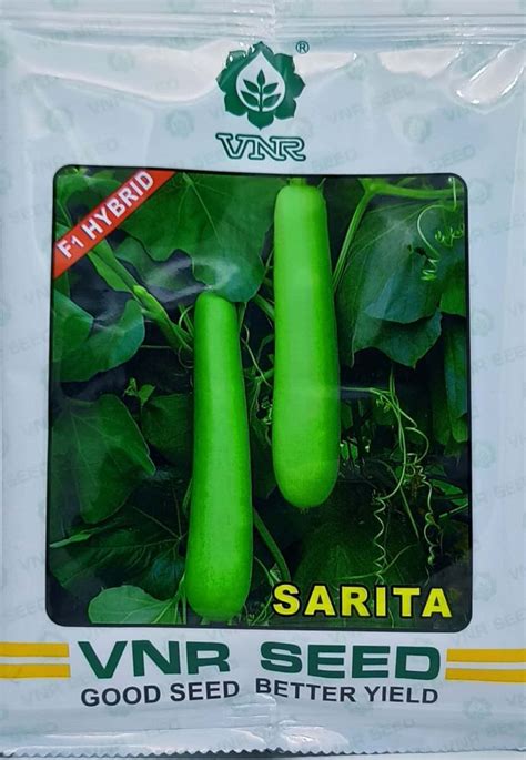 Vnr Sarita F1 Hybrid Bottle Gourd Seeds Packaging Type Packet Packaging Size 50gm At Rs 180