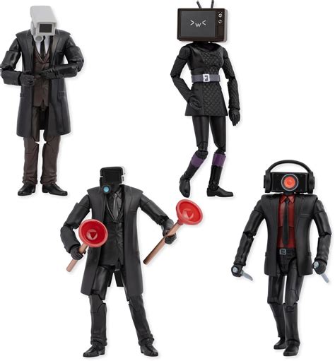 Amazon.com: SKIBIDI Toilet Deluxe 6 inch Figure, Collectible Figures