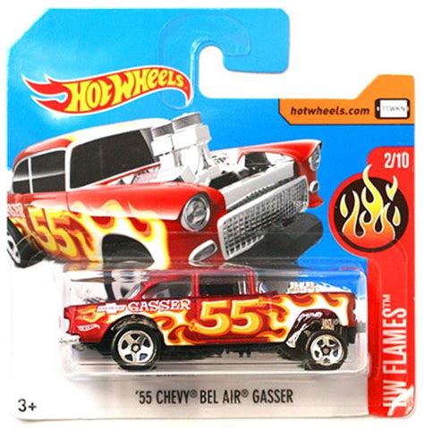 Vásárlás Mattel Hot Wheels Flames Chevy Bel Air Gasser piros Hot Wheels árak