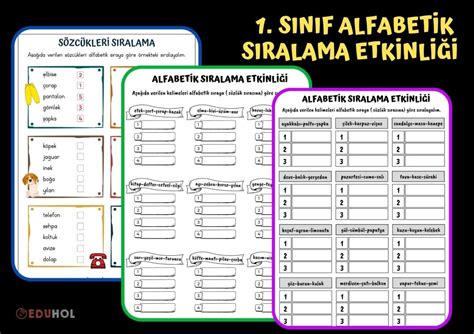 S N F Alfabetik S Ralama Et Eduhol Ders Videolar Zle Online