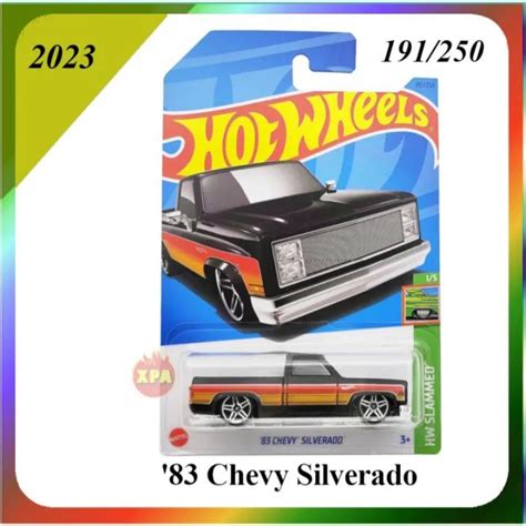 飛行屋 全新品 Hot Wheels 風火輪小汽車 合金車 雪佛蘭 CHEVY SILVERADO皮卡車 蝦皮購物
