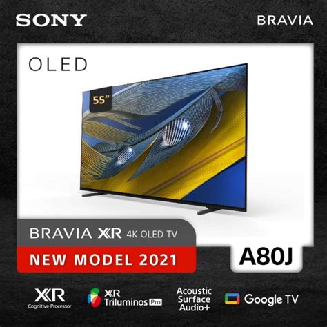 Jual Sony Bravia XR-55A80J OLED 55 Inch UHD 4K Smart GOOGLE TV XR55A80J ...