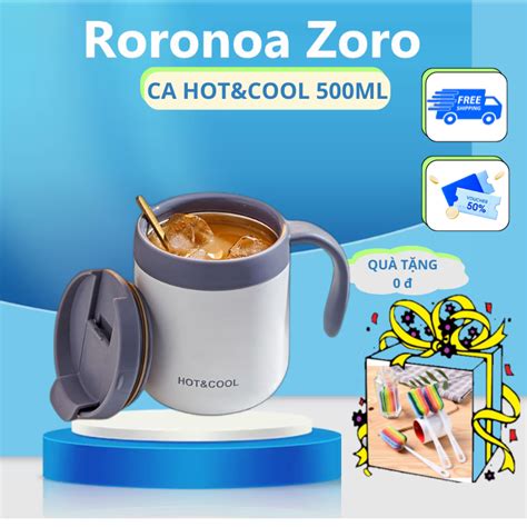 Ca Cốc Giữ Nhiệt Văn Phòng Hot Cool Có Tay Cầm Tiện Ích ml Siêu Giữ Nhiệt Inox BOTTLE