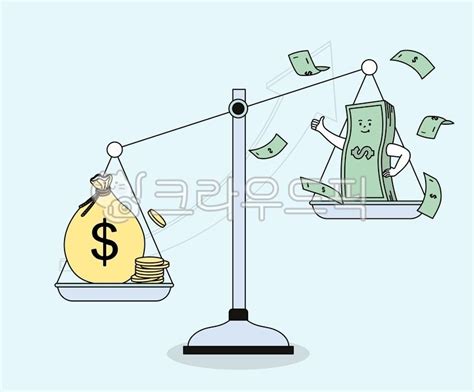 달러, 돈, 지폐, 저울, 공정, 사진,이미지,일러스트,캘리그라피 - 프레즌트작가