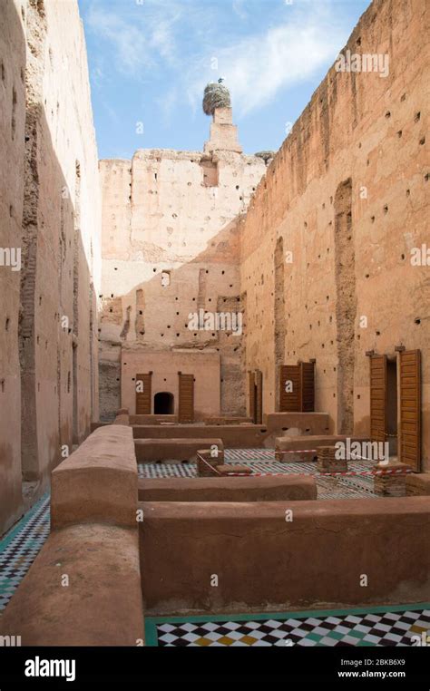 Ruins Of El Badi Palace In Marrakesh Marrakech Morocco North Africa