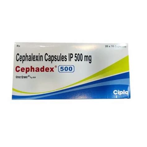 Cephadex Cephalexin 500mg Capsule At Rs 101 Stripe In Nagpur ID