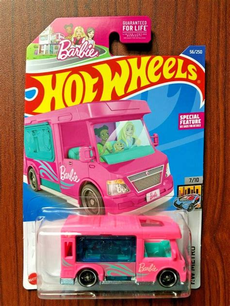New Hot Wheels Barbie Dream Camper Pink Hw Metro