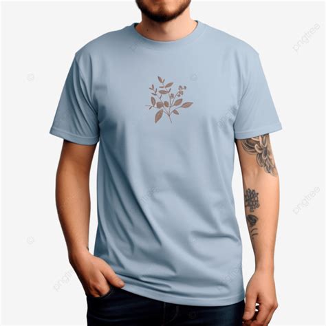 Dusty Blue Men S Classic T Shirt Front And Back Apparel Branding