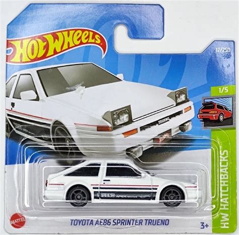 Hot Wheels Toyota Ae Sprinter Trueno Hw Hatchbacks New Inch Toy Car Picclick Uk