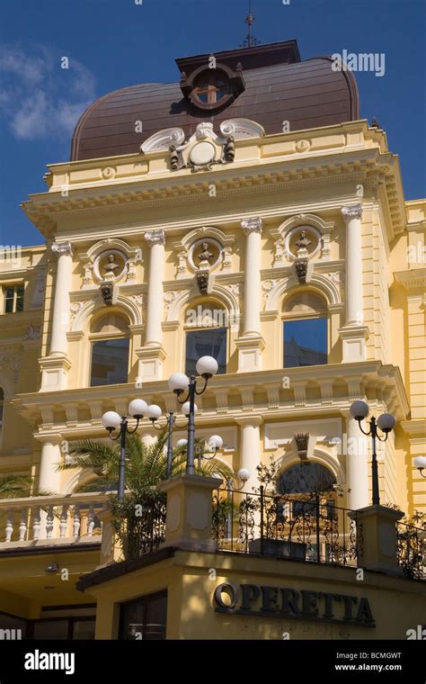 Croatia Opatija Operetta house Stock Photo - Alamy