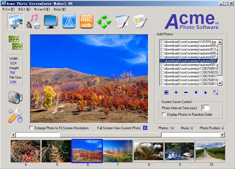 ACME Photo Screensaver Maker