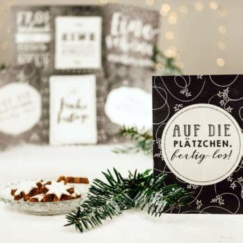 Weihnachtskarten Set Schwarz Wei Tafel Liebevoll Gestaltete