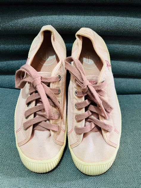 Nude Pink Shoes Women S Fashion Footwear Sneakers On Carousell