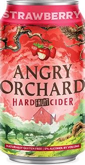 Angry Orchard Strawberry Cider 6 Pack 12oz Cans Beverages2u