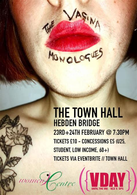 The Vagina Monologues Vday Hebden Royd Business Forum