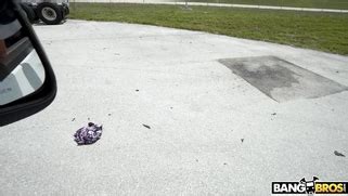 Gracie Mayy Gets Facialed In BangBus Porn Movies Movs