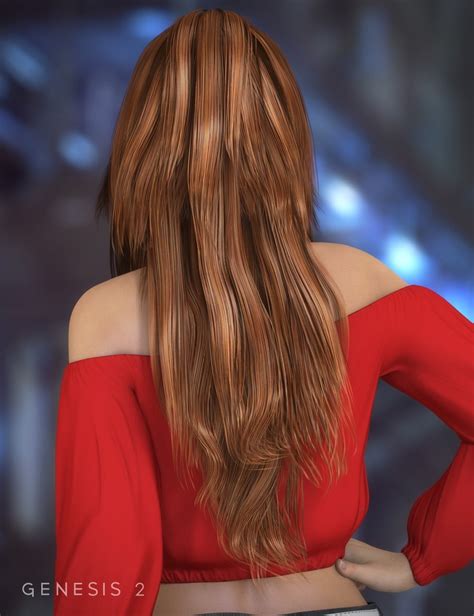 Flirty Hair For Genesis 2 Female S ⋆ Freebies Daz 3d