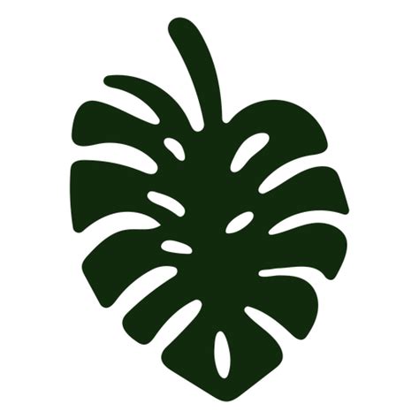 Diseño Png Y Svg De Dibujado A Mano Planta De Hoja Partida Para Camisetas