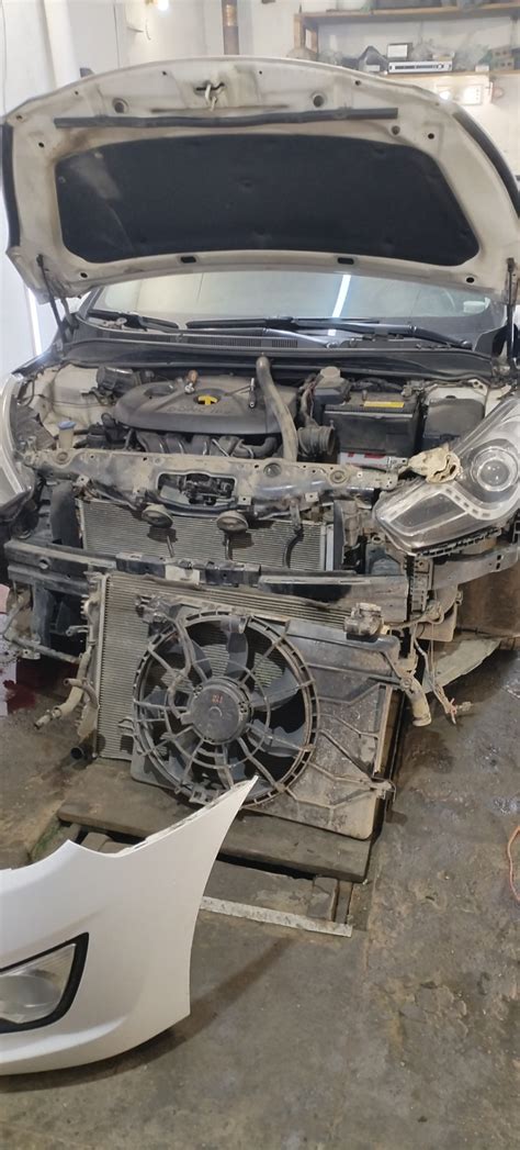 Радиатор (замена) — Hyundai i40, 2 л, 2013 года | поломка | DRIVE2