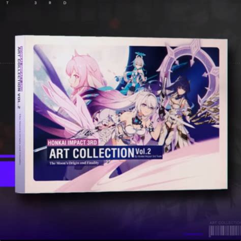 Jual Eng Ver Honkai Impact 3rd Artbook Art Collection Vol 2