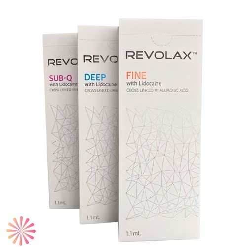 Revolax Hyaluronic Acid Injections Lips Filler Cross Linked Dermal