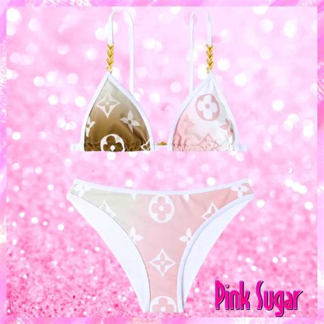 Louis Vuitton Style Bikini At Shawn Rooks Blog