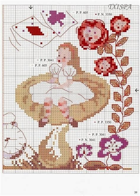 Вышивка. Идеи и схемы.: Алиса в стране чудес