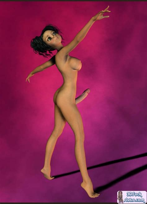 Cute Pigtailed Shemale With Big Tits Posing D Photo AShemaletube