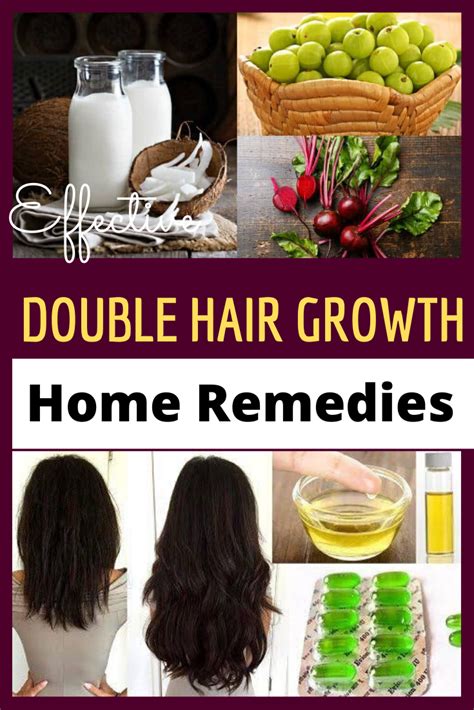 13 Effective Double Hair Growth Home Remedies At Home Hair Growth Home Remedies Hair Growth