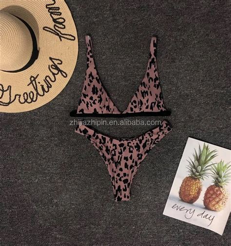 Pcs Women Sexy Lingerie Bikini Set Stretchy Halter Top Bra Mini Thongs Swimsuit Buy Womens