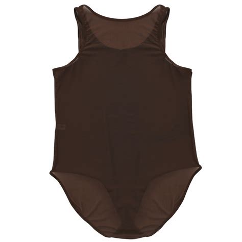 Sheer Mesh Lingerie Gay Men Bodysuit Leotard Queerks