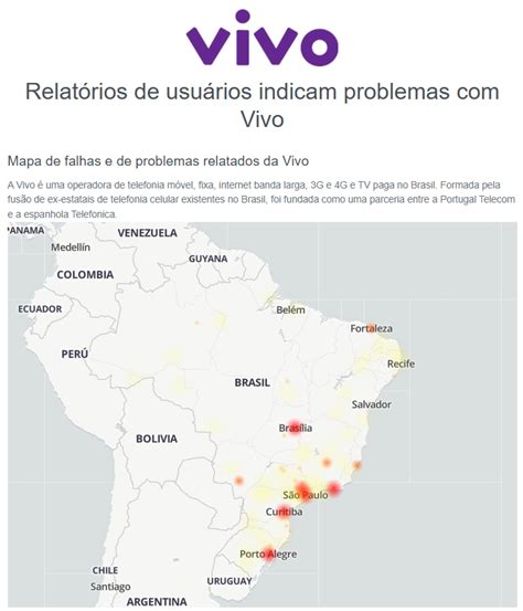 Internet Vivo Problema - Vivo apresenta problemas na internet fixa nesta quarta (6)