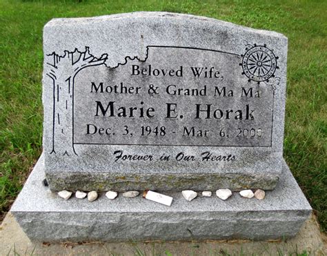 Marie F Horak 1948 2000 Find A Grave Memorial