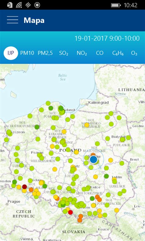 Aplikacja Mobilna Jako Powietrza W Polsce Dost Pna Na Urz Dzenia Z