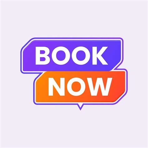 book now button label clipart 29216695 Vector Art at Vecteezy