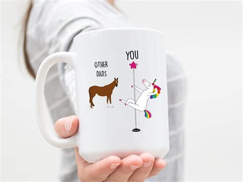 Gay Dad Gift Funny Dad Mug Fathers Day LGBTQ Gift From Etsy