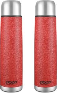 Pexpo Hrs Hot Cold Isi Certified With Jute Bag Flamingo Vacuum Insulated Bottle Ml