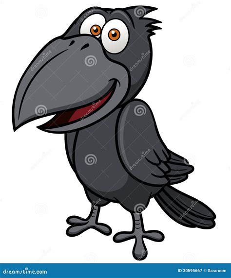Cartoon Crow Coloring Book And Dot To Dot Game For Kids Vector