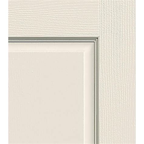 Jeld Wen Avalon 36 In X 80 In Midnight 3 Panel Square Solid Core Prefinished Molded Composite