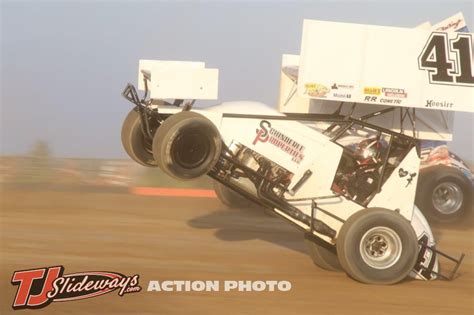 Sprint Car Wheelie