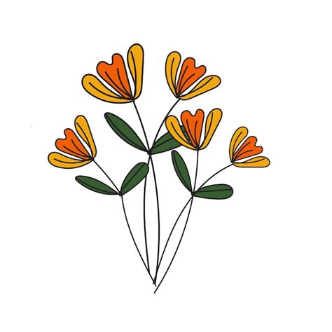 Premium Vector Vector Colorful Flowers