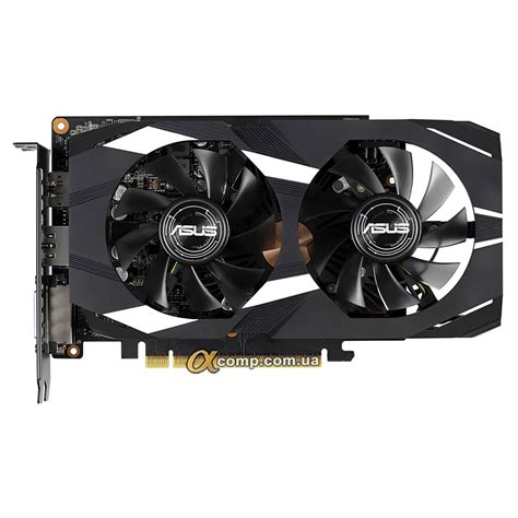 Відеокарта ASUS GTX1660Ti (6Gb • GDDR6 • 192bit • HDMI • DP • DVI) DUAL ...