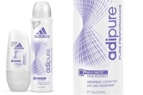 Nowy Antyperspirant Adidas Adipure Bez Soli Aluminium