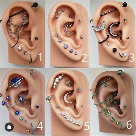 Spring 2024 Piercing Styles Image To U