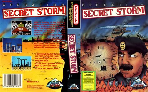 Operation Secret Storm Nintendo NES VideoGameX