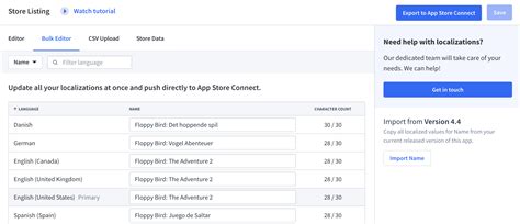Italian App, English App Store Listing: A Localization Fix