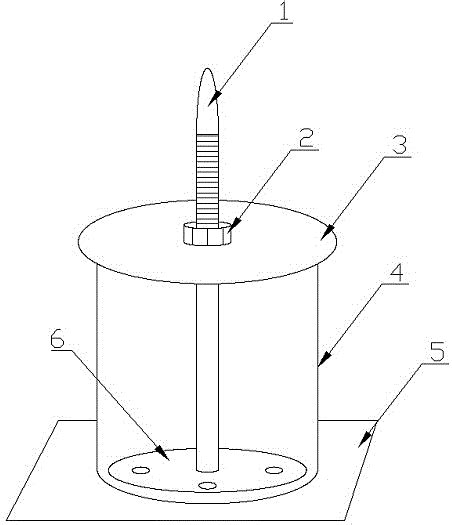 建筑套管一次到位施工装置的制作方法