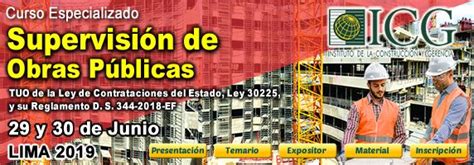 Supervision De Obras Publicas